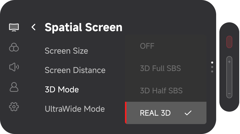 REAL 3D OSD