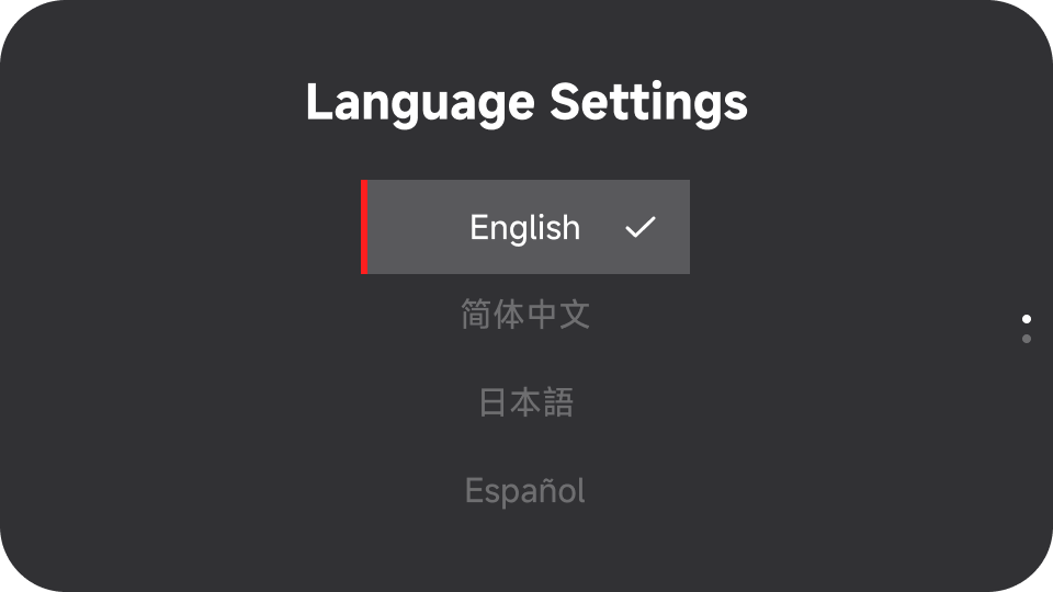 1S Language Support
