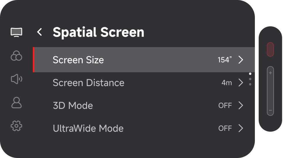 Screen Size Adjustment Illustration