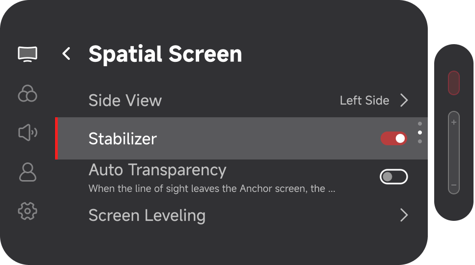 Stabilizer Menu Illustration