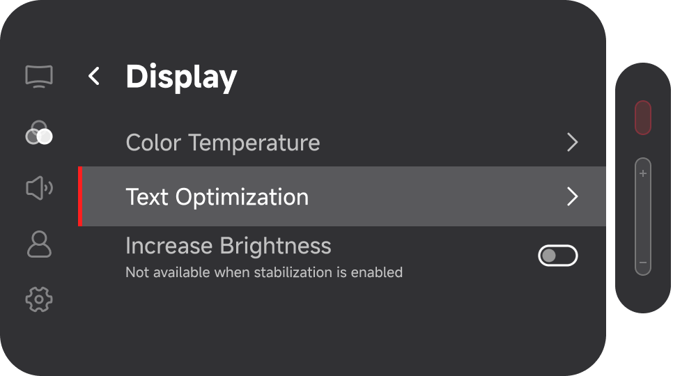 Text Optimization OSD