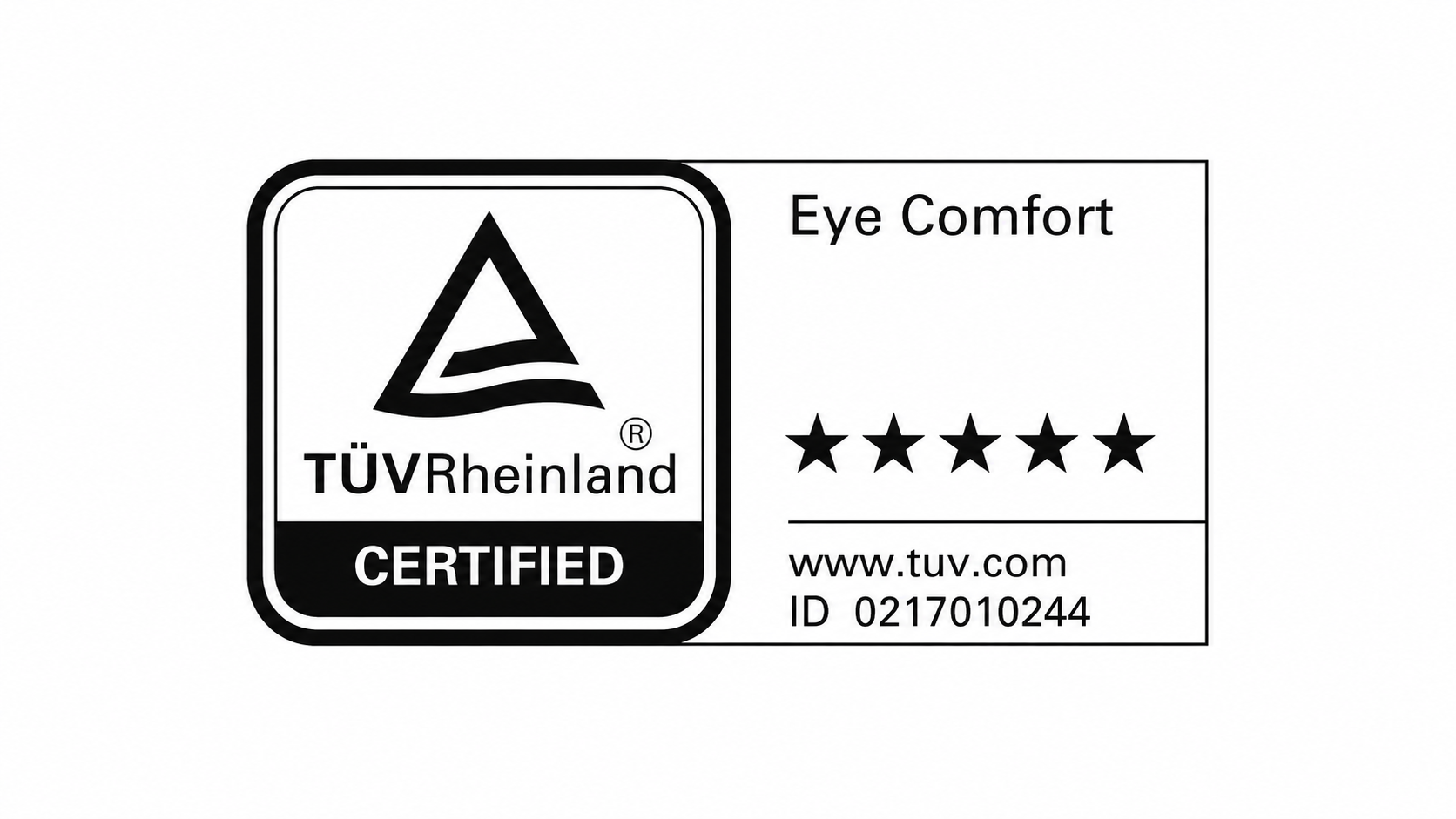 Eye Comfort Certification