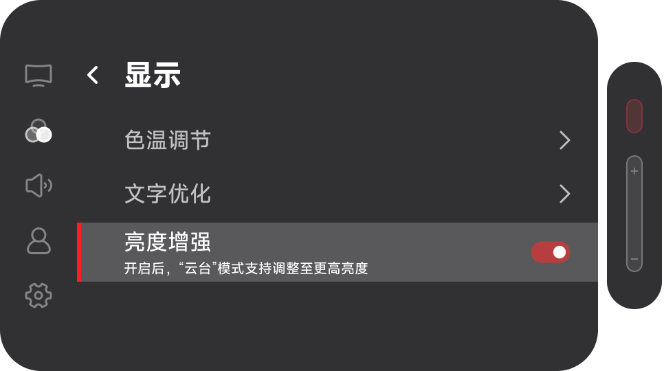 亮度增强示意图
