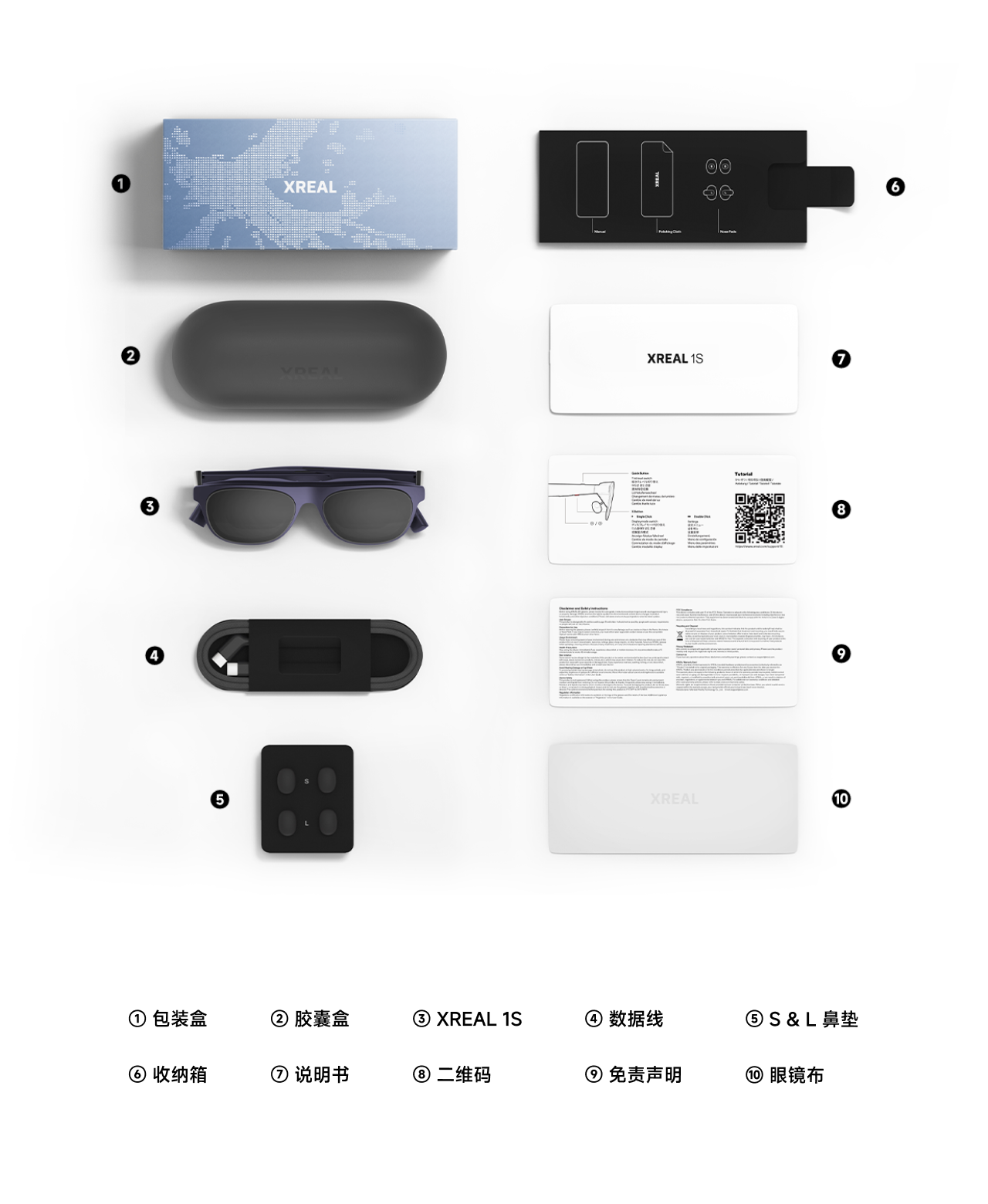 1S 包装清单